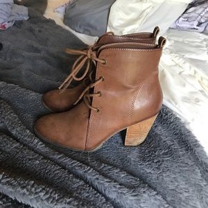 Brown booties